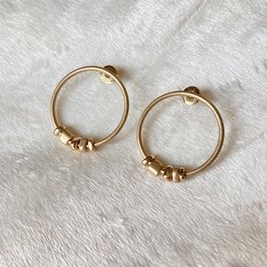 Gold Hoop Earrings